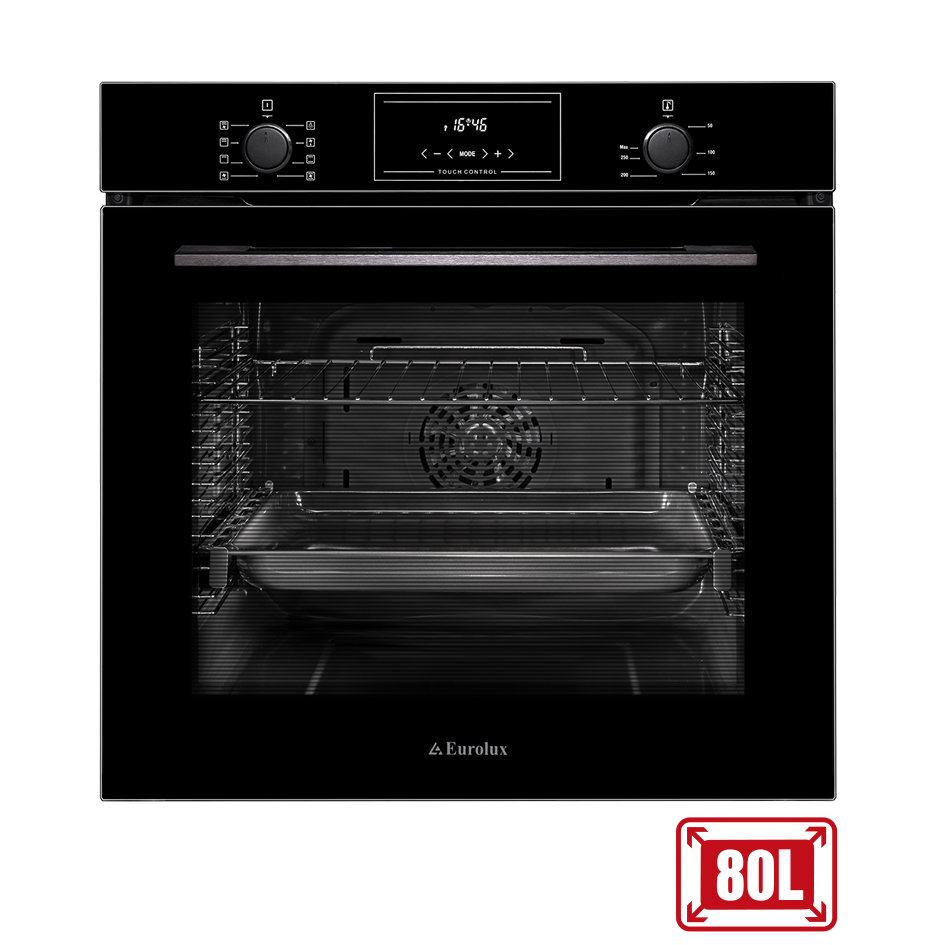 ФУРНА EUROLUX EO5 F8PTG BK